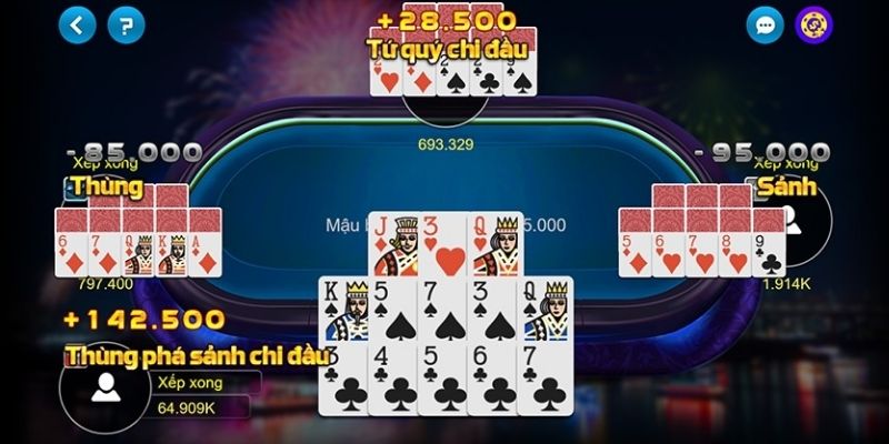 Luật chơi game bài mậu binh là gì tại S666?